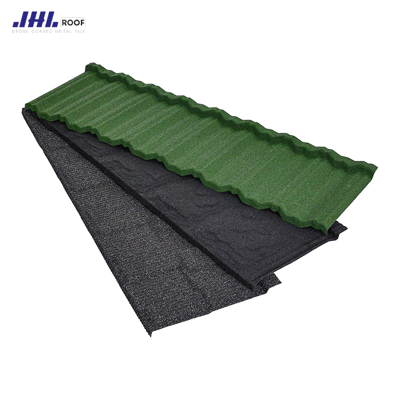 Classic stone coated metal roof tiles