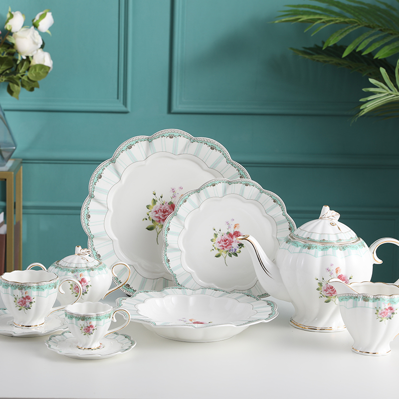 Ceramic tableware 17 tea glaze Mosaic colour