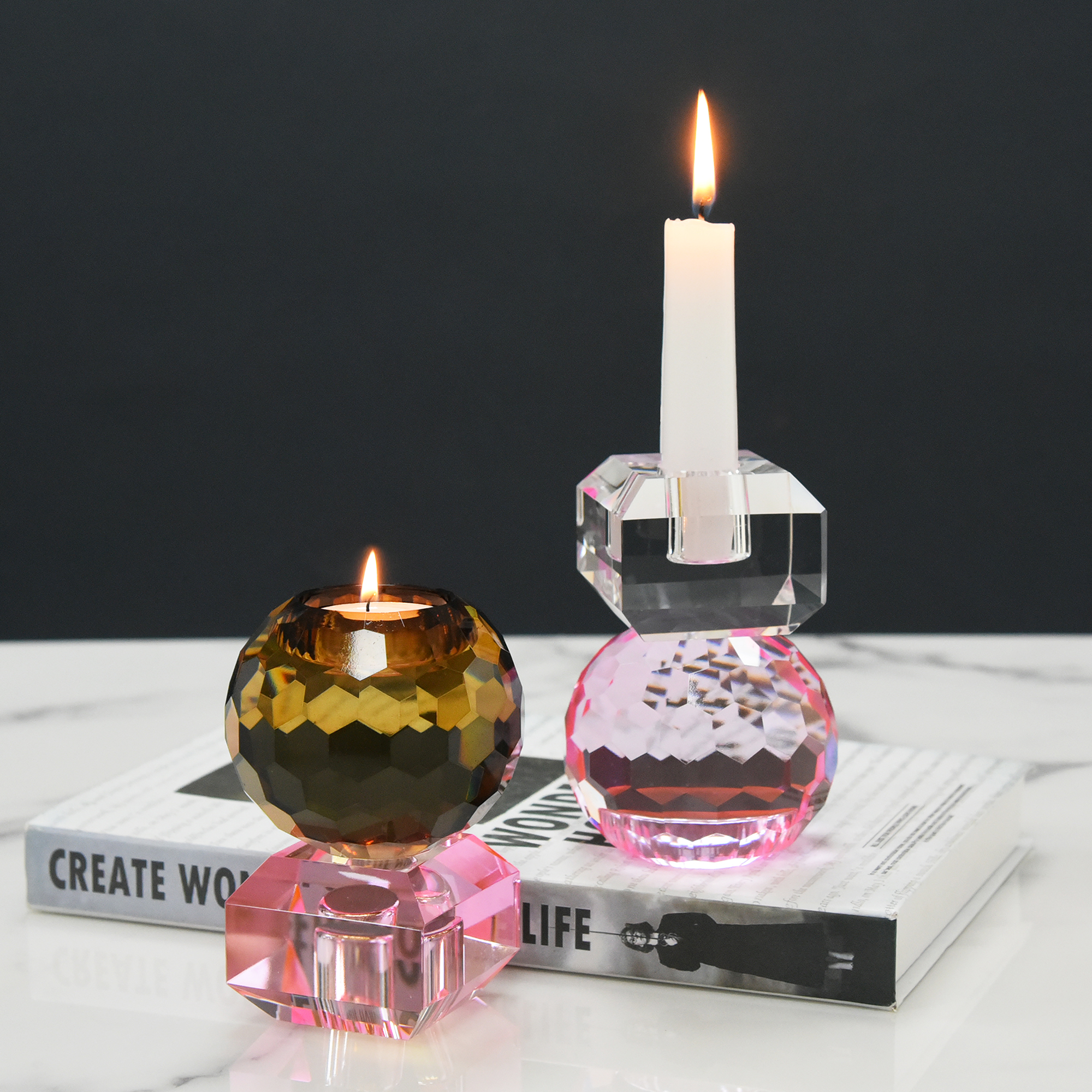 2024 Crystal Candlestick