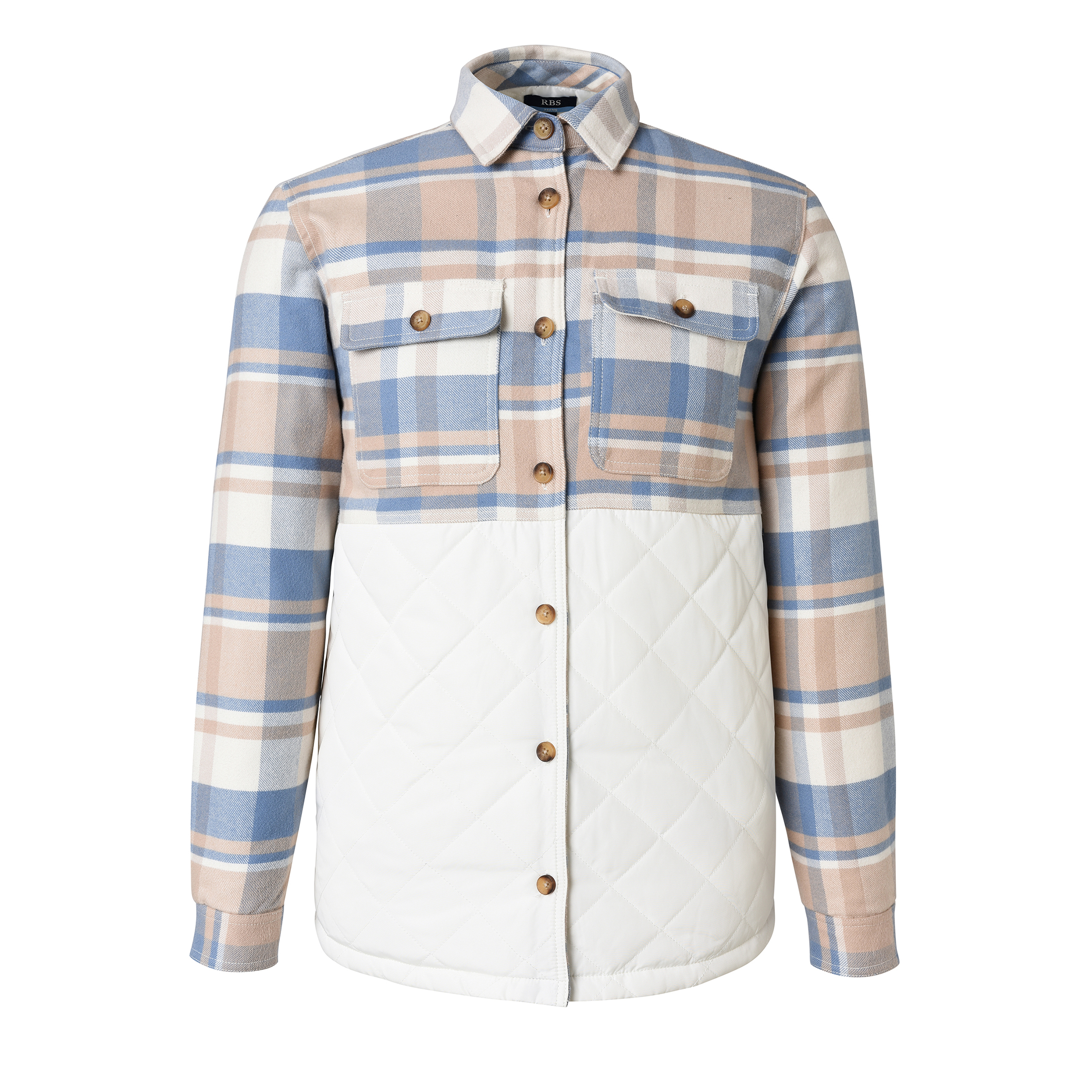 Men's Quilted Shirts With Checks