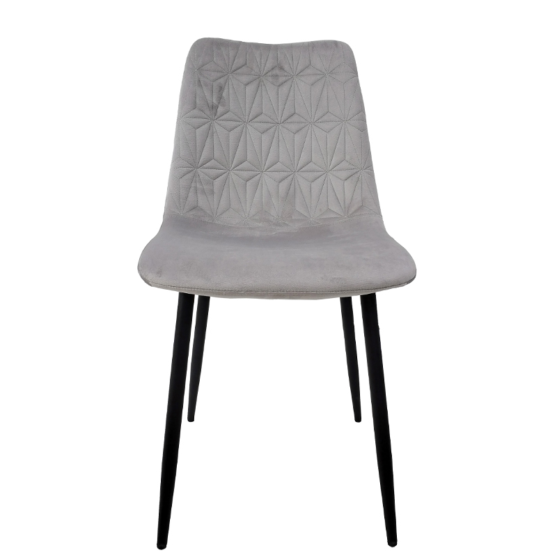 Wholesale Modern Fabric Foam Metal Legs Dining Chair Comfortable Chair