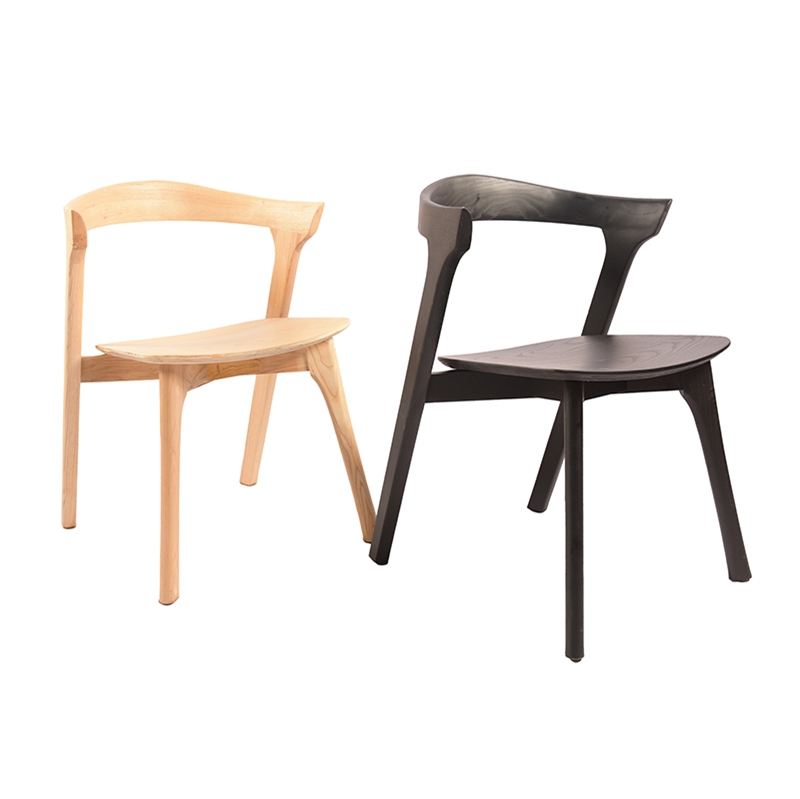 House Furniture Luxury Wood Restaurant Chair Dining Chair Modern Wooden Chair Designs