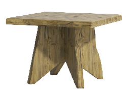 FSC teak side table