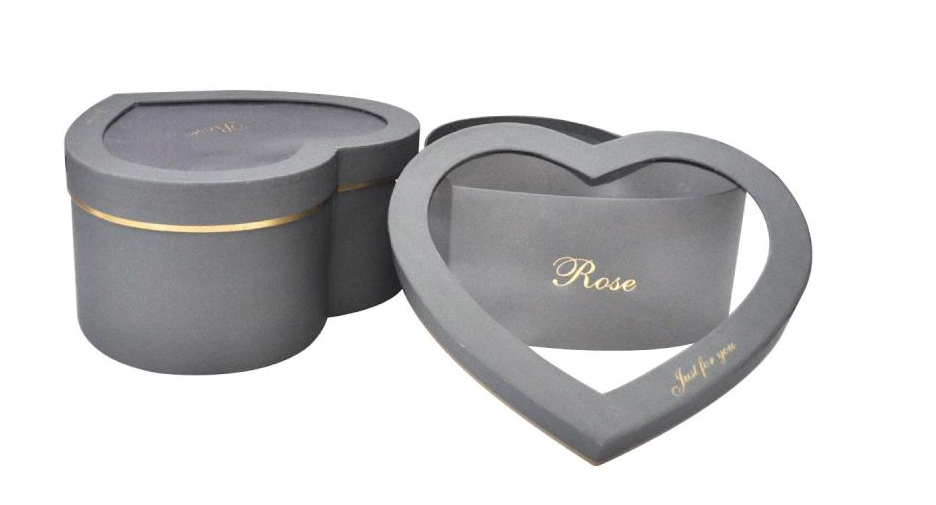 Heart-shape flower gift box rose box