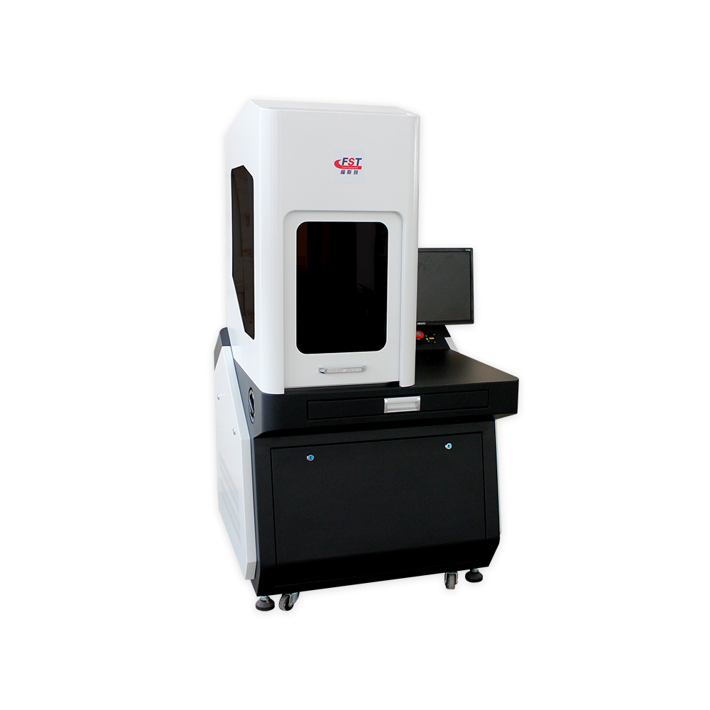 Foster semi enclosed fiber laser marking machine