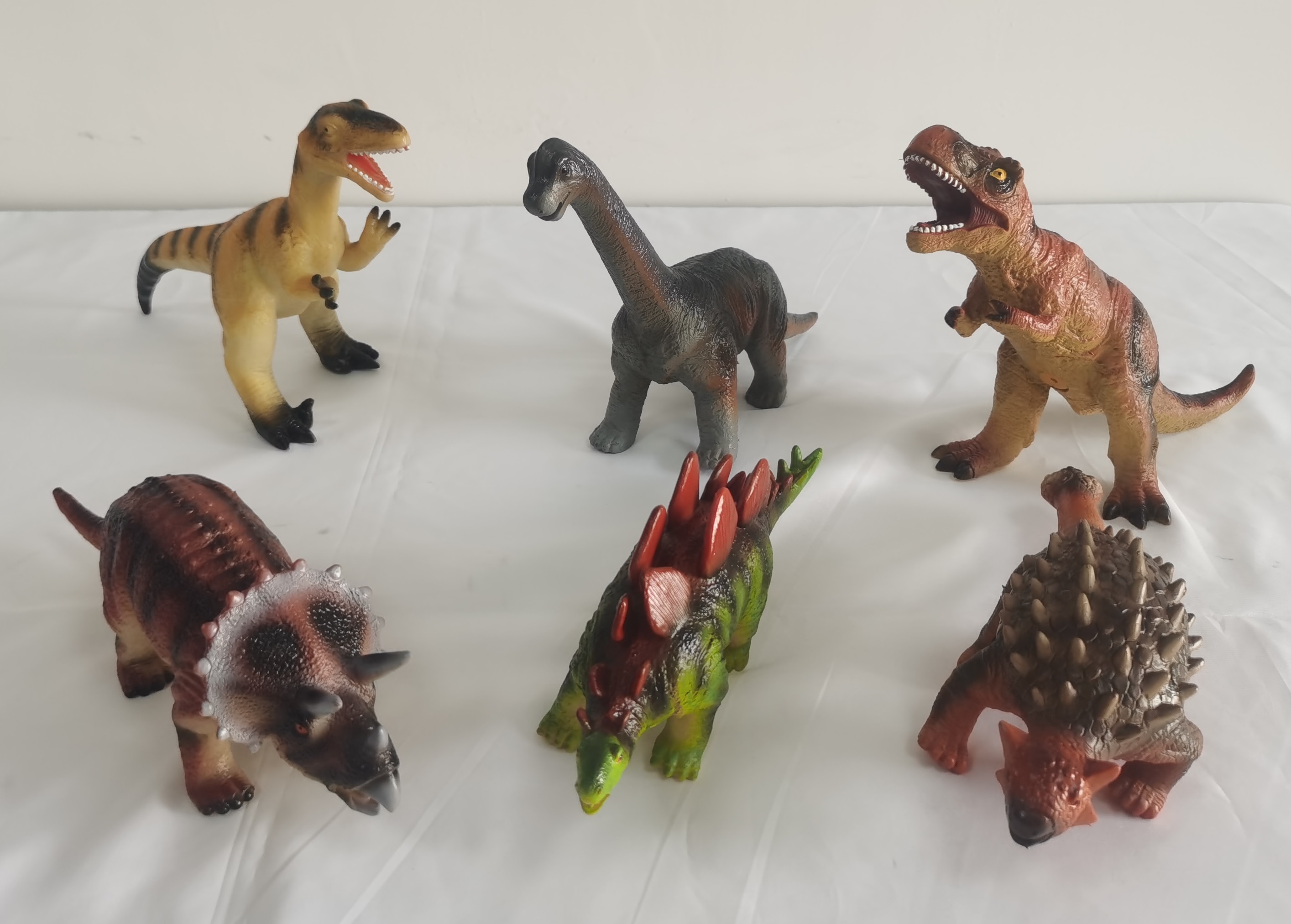 plastic dinosaurs