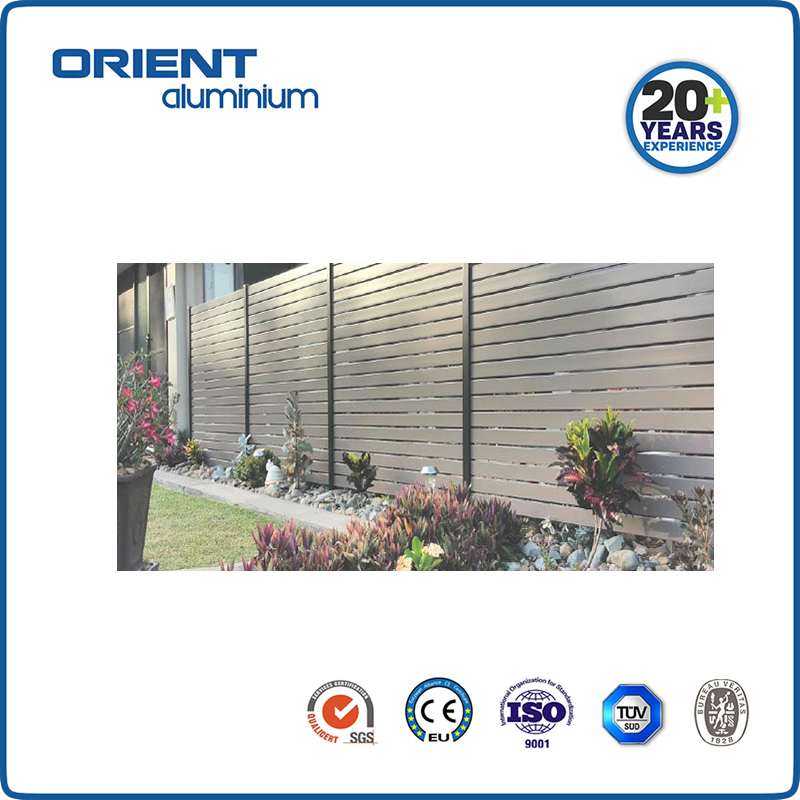 Garden Fence Panels Pvc Aluminium Steel Fence Panel