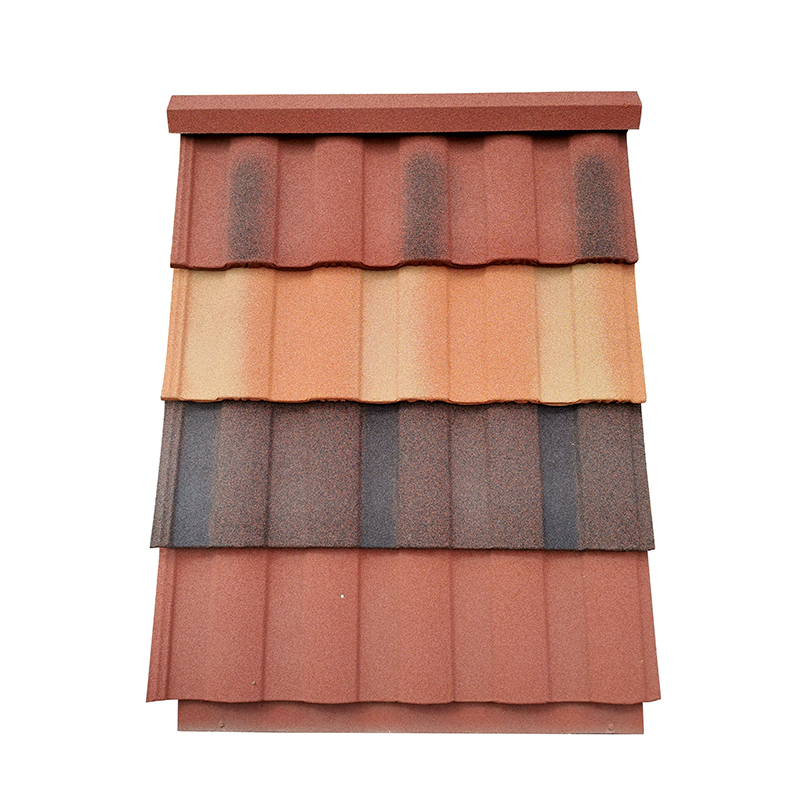 New Design Europe Hot Sale Luxury Stone Chips Coated Roof Tile for Villa House