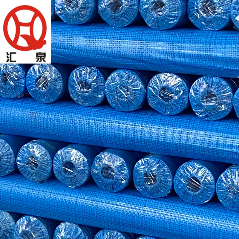 width 1.5m 75gsm blue pe tarpaulin rolls pe plastic weaving fabrictic
