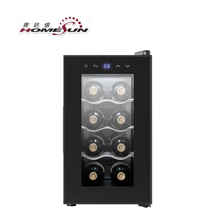 Passed DOE 8 bottle thermoelectric wine cooler
