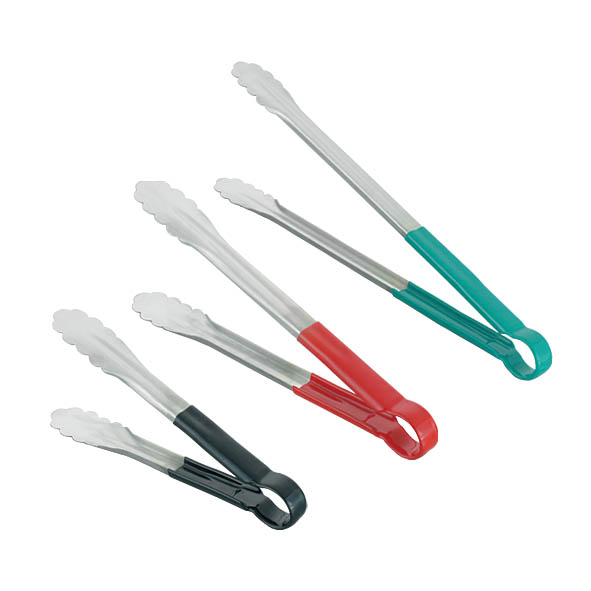 S/S Serving Tong With Silica Gel , S/S Serving Tong