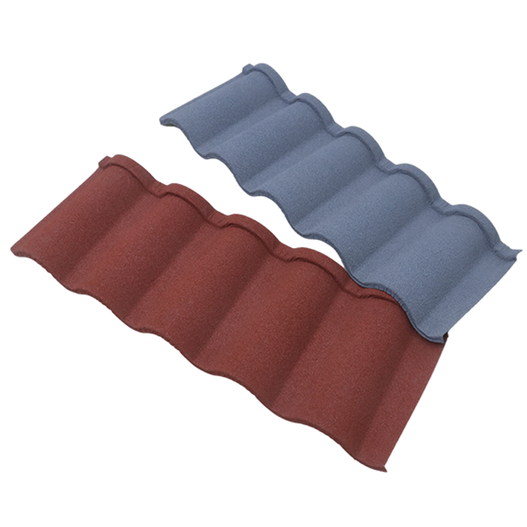Construction Materials Galvanized Zinc Aluminum Steel Color Stone Coated Metal Roof Tile