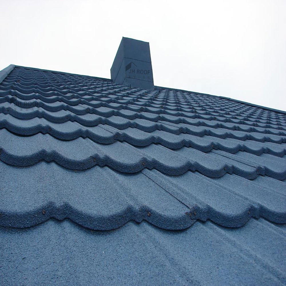 Hot Sale Villa Roof Tiles Color Stone Coated Steel Roof Tiles Shingle Roof Tiles for Africa