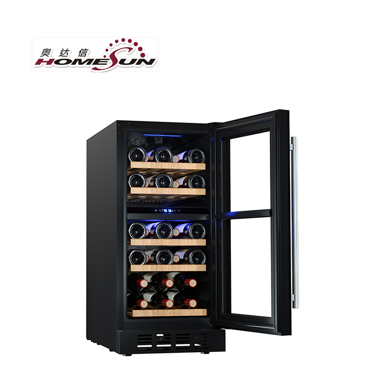31 bottle wine cooler refrigerator