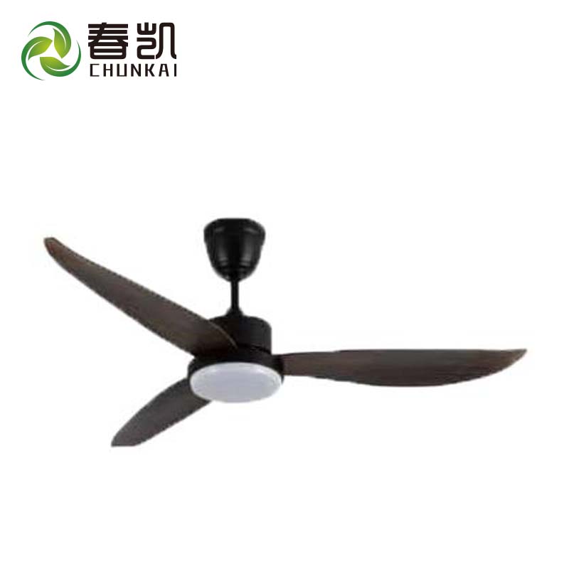Cheap and good price 46 inch three blade DC motor remote control ceiling fan with light
