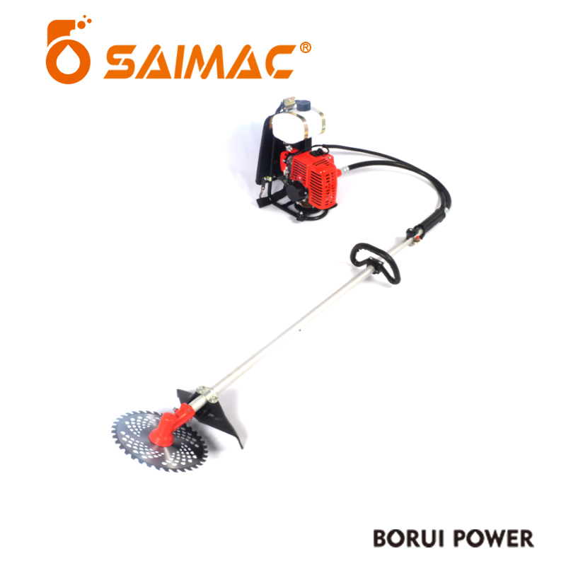 saimac backpack brush cutter BG328