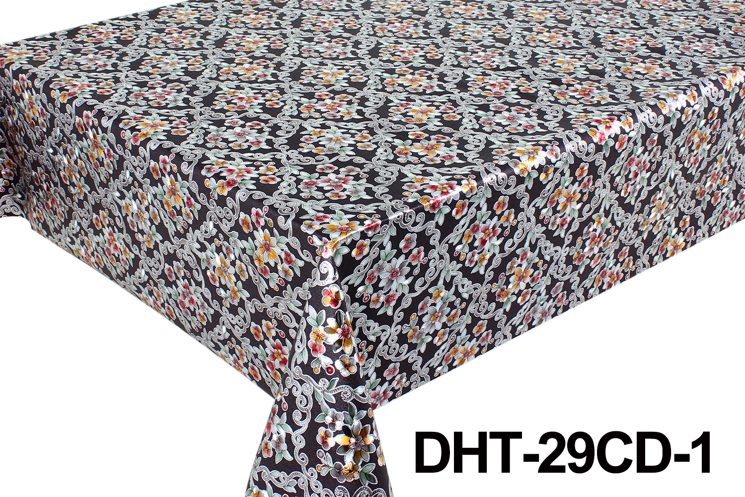PVC Tablecloth with Fabric Backing