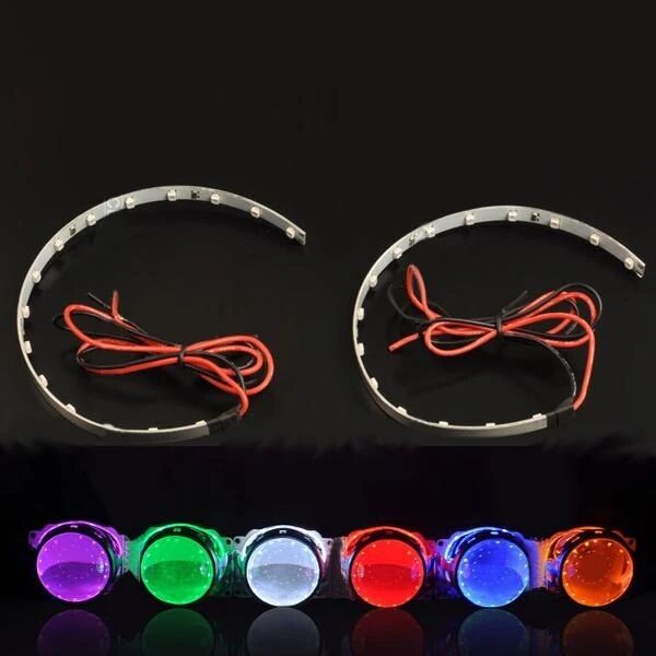 YN - JTL 12V LED headlamp lens strip lens lamp, used for refitting motorcycles, automobiles, etc