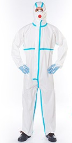 Disposable nonwoven coverall
