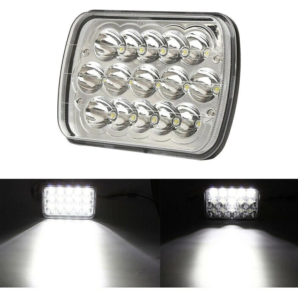 YN - WLS 45W 12V 24V 15LED work lamp, headlight, reversing lamp, brake lamp auxiliary lamp, fog lamp