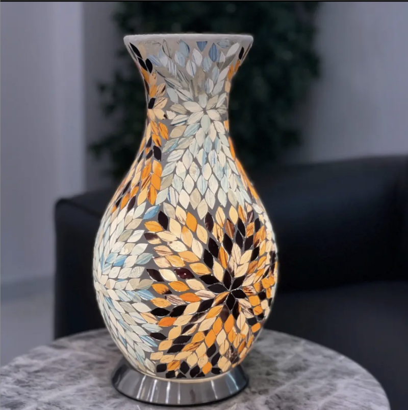 Table lamp glass table lamp Mosaic table lamp interior decoration table lamp