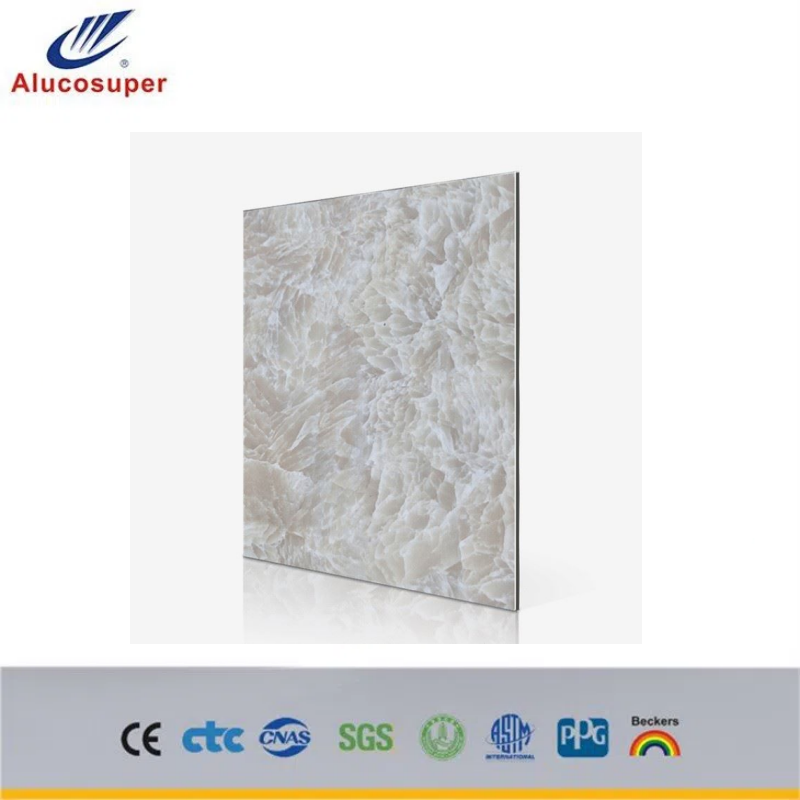Alucosuper stone pattern prepainted aluminum coil