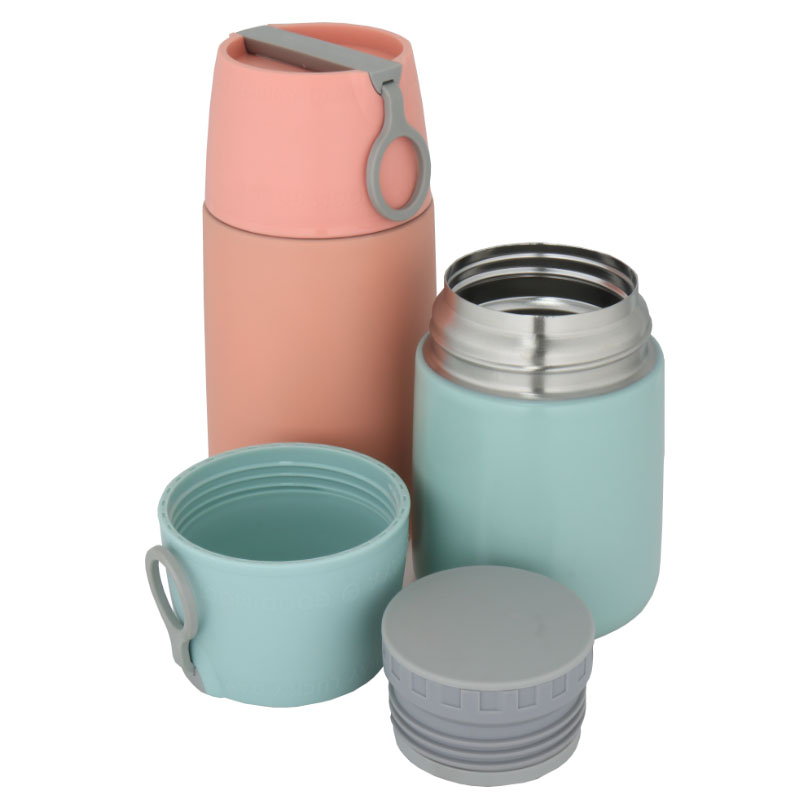 Ss 304 Hand Pan Vaccum Keep Warm Food Container Food Jar