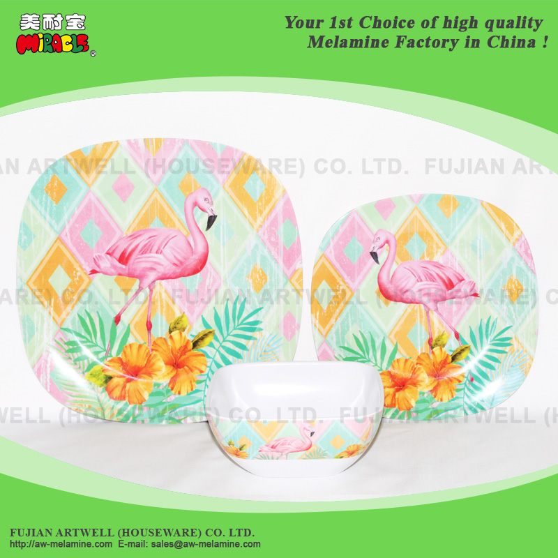 Melamine Dinner Plate, Dinner Set