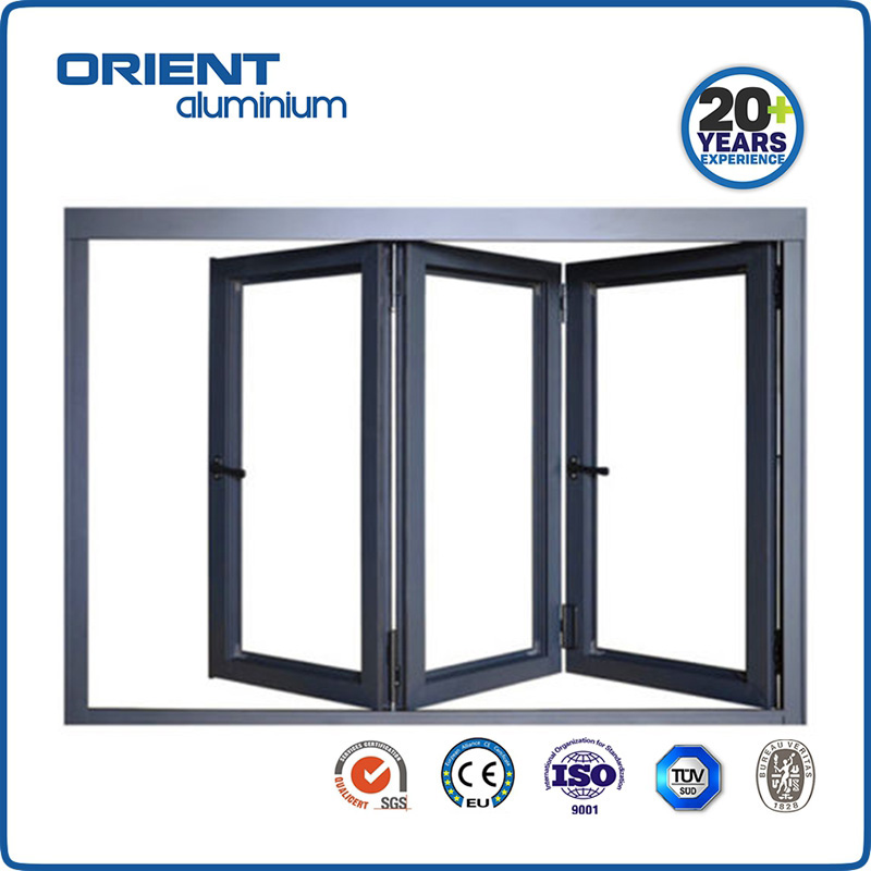 Alu Glass Bifold Fold Aluminum Folding Window