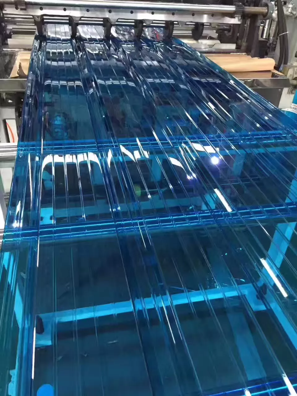 Langfang Bo nai polycarbonate wave board sunshine board PC corrugated board