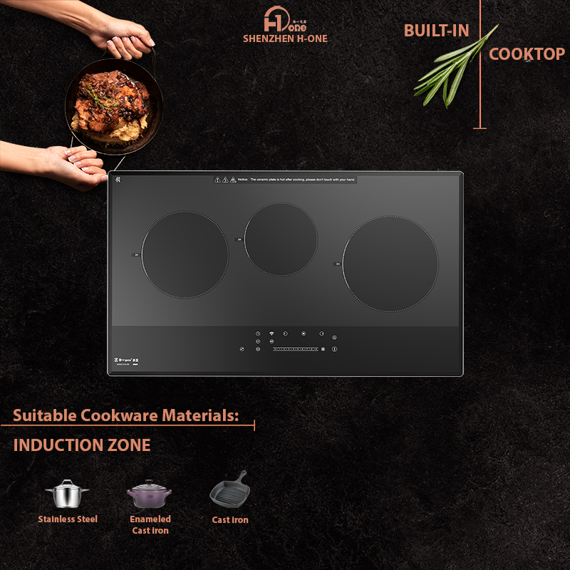 Smart Touch-Control Induction Cooktop with WiFi Connect Cook Like a PRO