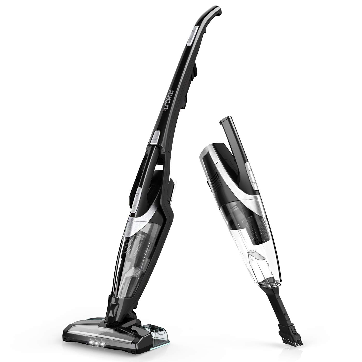 E-rising 2 in1 sticker rechargeable cordless lithumion battery vacuum cleaner EV-600