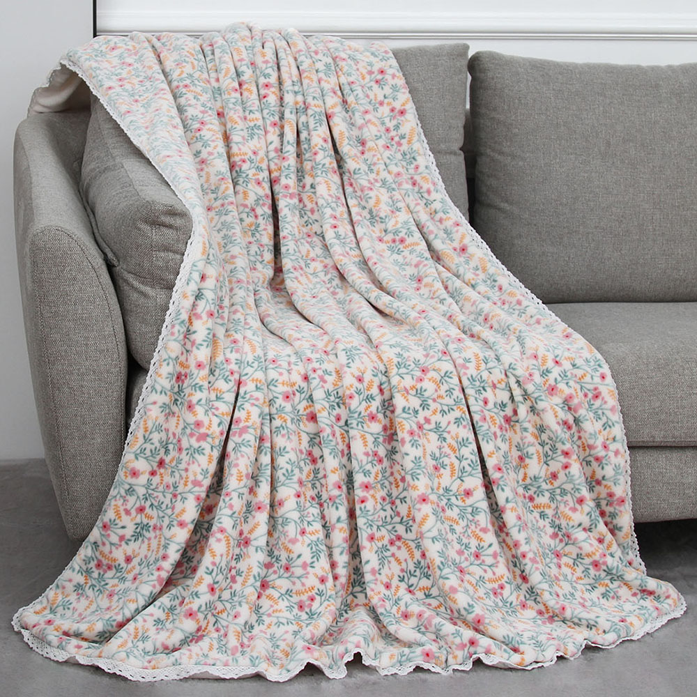 flannel print blanket