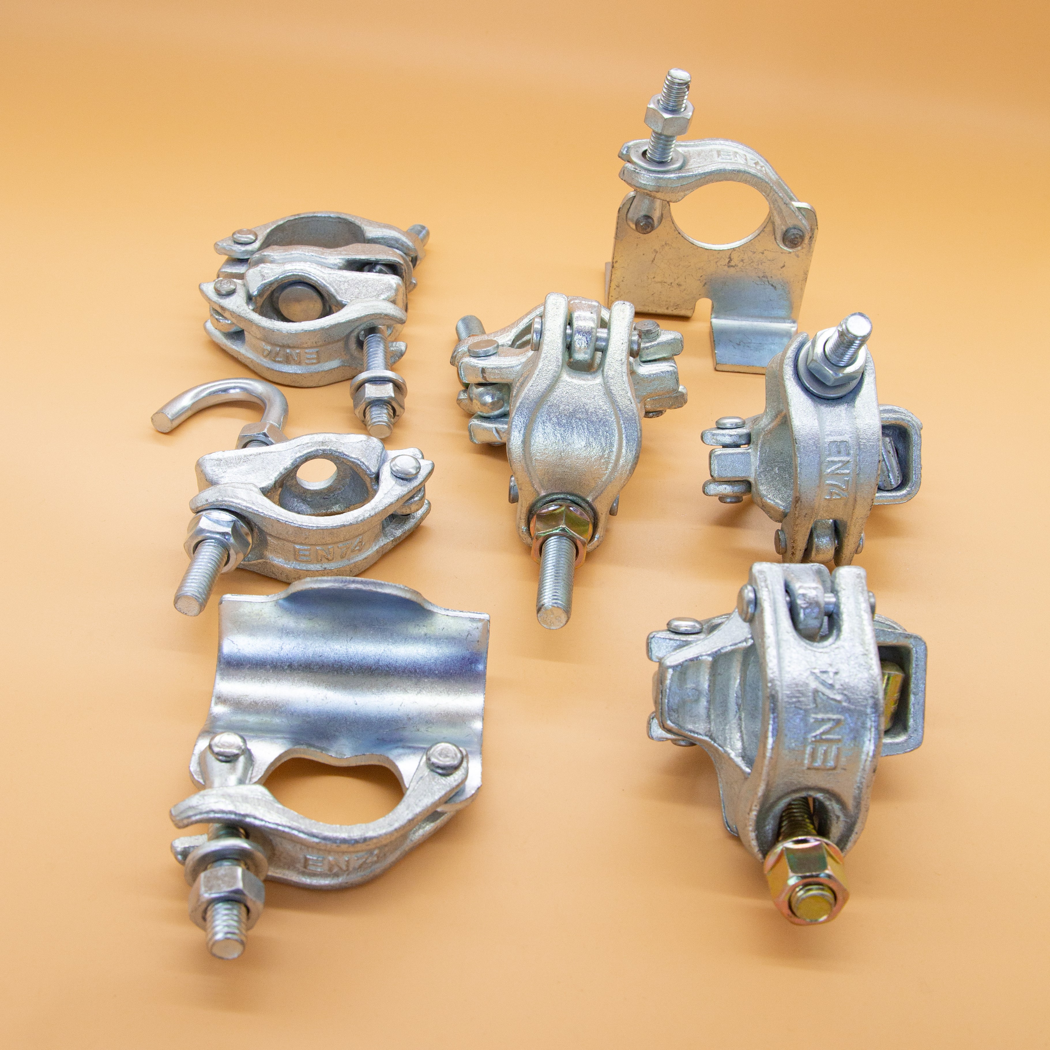 Scaffold coupler 90 degree swivel clamp fixed coupler
