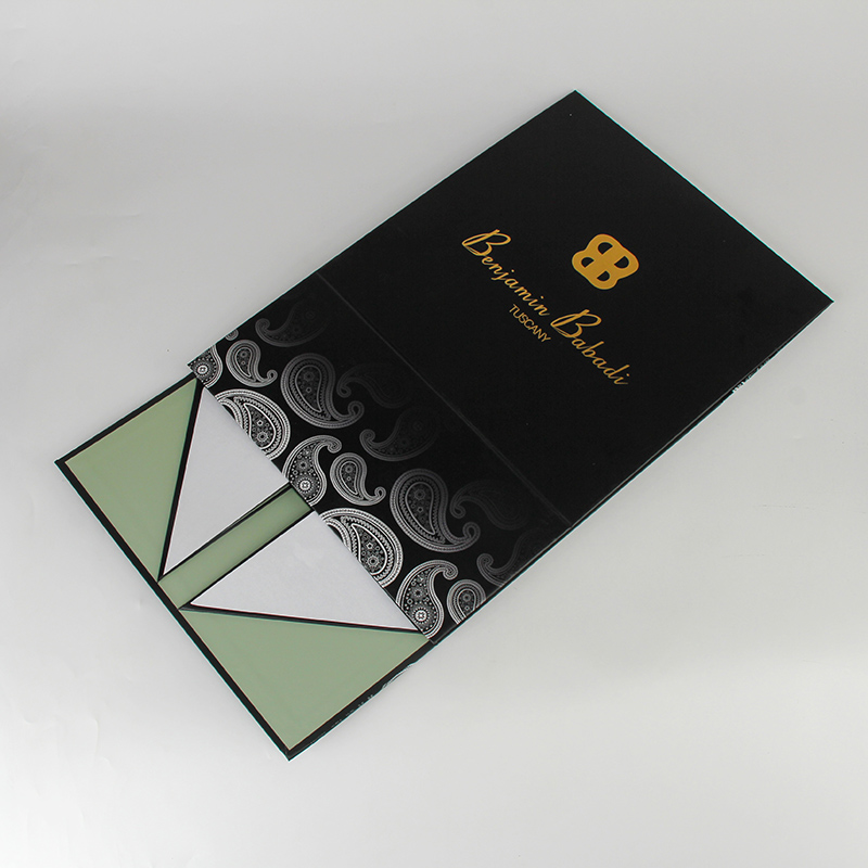 Bespoke Custom Full Printing Clothing Garment Packaging Box Collapse Cardboard Box