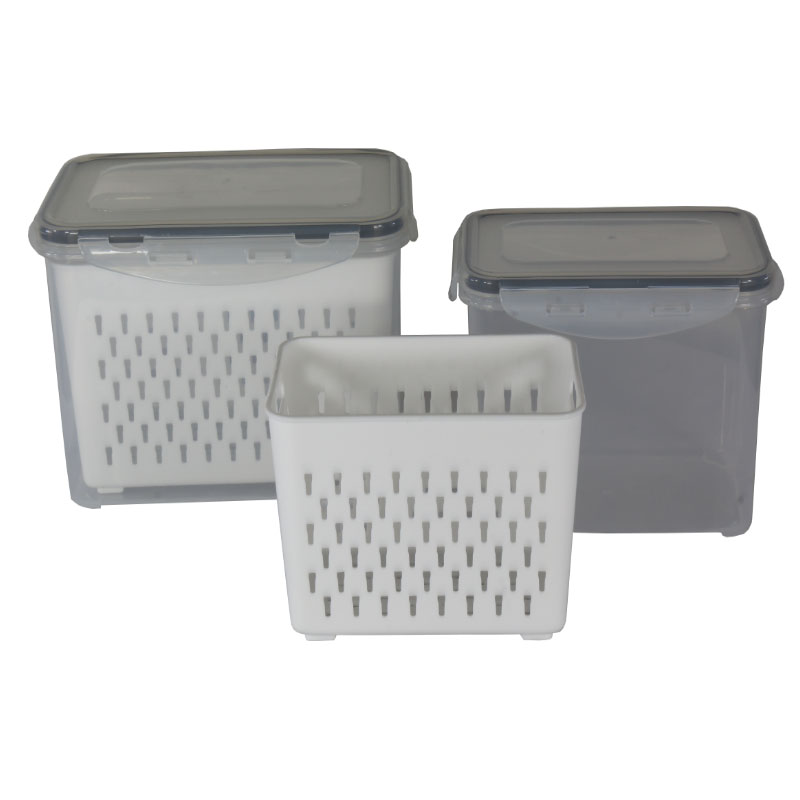 Pp Storage Box With Strainer Inside