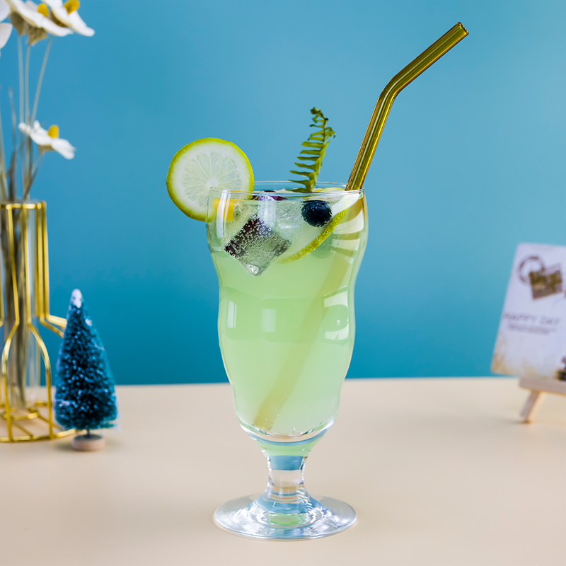 Glass Milkshake Cup Cocktail Glass Juice Tumbler Wine Glass