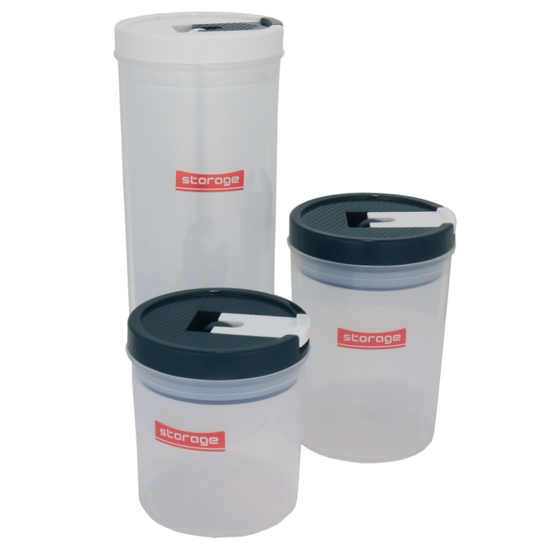 Pp Round Airtight Food Storage Box