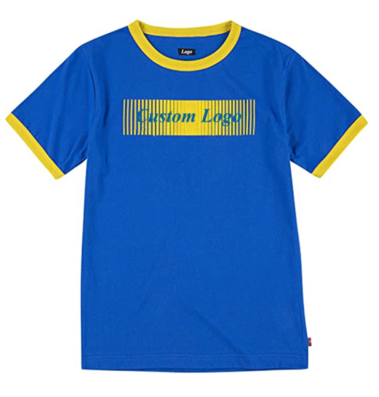 OEM Baby Boys Basic Apparel Clothes Boys Box Tab Graphic T-Shirt