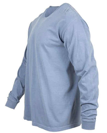 Wholesale Custom Design Men′s Adult Long Sleeve Tee