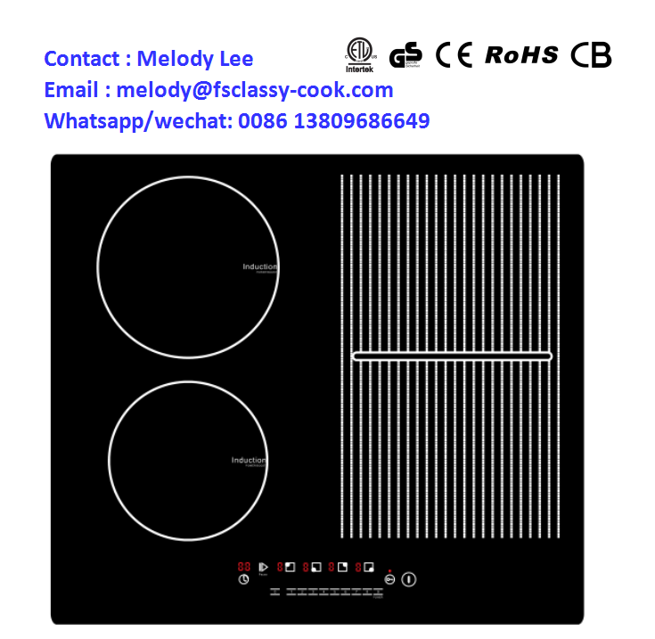 flex zone induction hob new ceramic hob 4 Burners electric Cooktop Built-in ceramic cooker