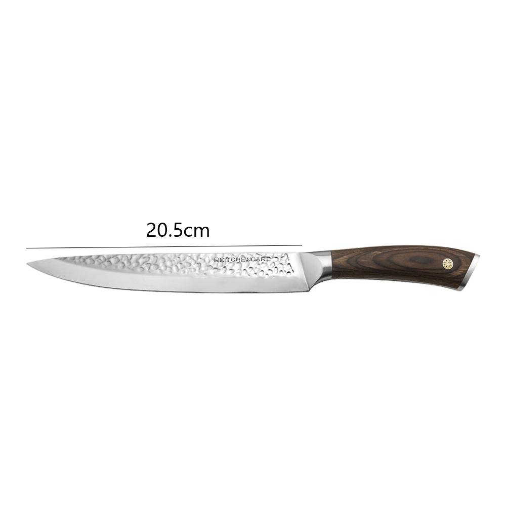 Hip-home carving knife kitchen slicing knife with pakka wood