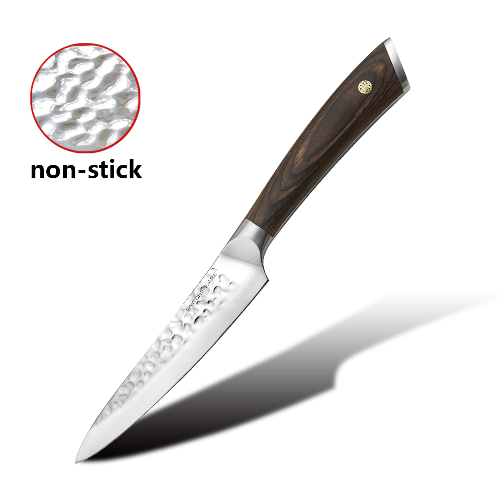 Hip-home utility knife kitchen fruit knife with pakka wood