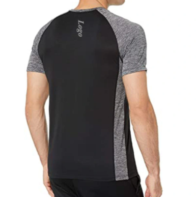 Men′s Run Short Sleeve Quick-Dry Athletic-Fit T-Shirt