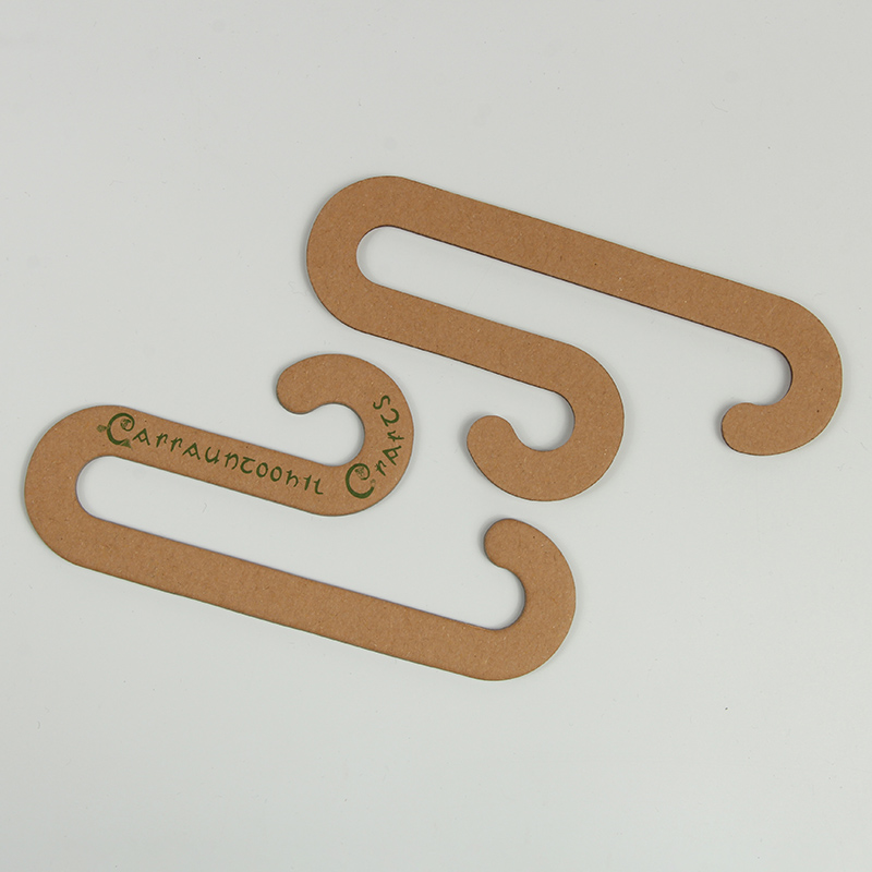 Custom logo printing socks cardboard hanger