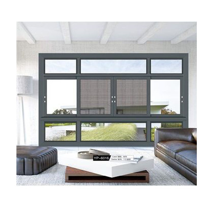 Aluminium Tempered Glass Sliding Window