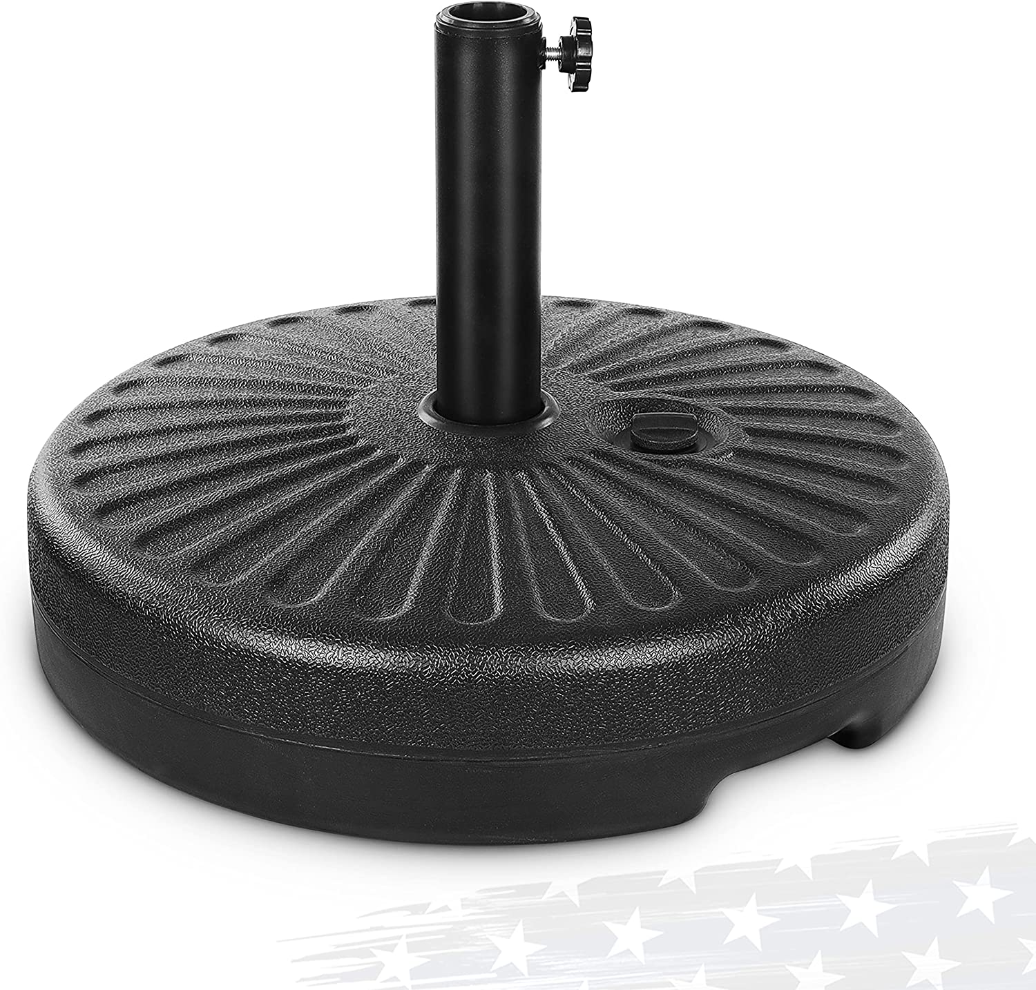 22L Outdoor Water and Sand filled Plastic Umbrella Base, suitable for 38-48mm Pole Garden Umbrellas
