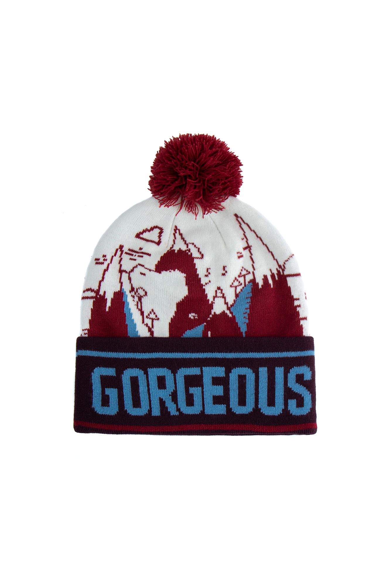 Jacquard Beanie Hat