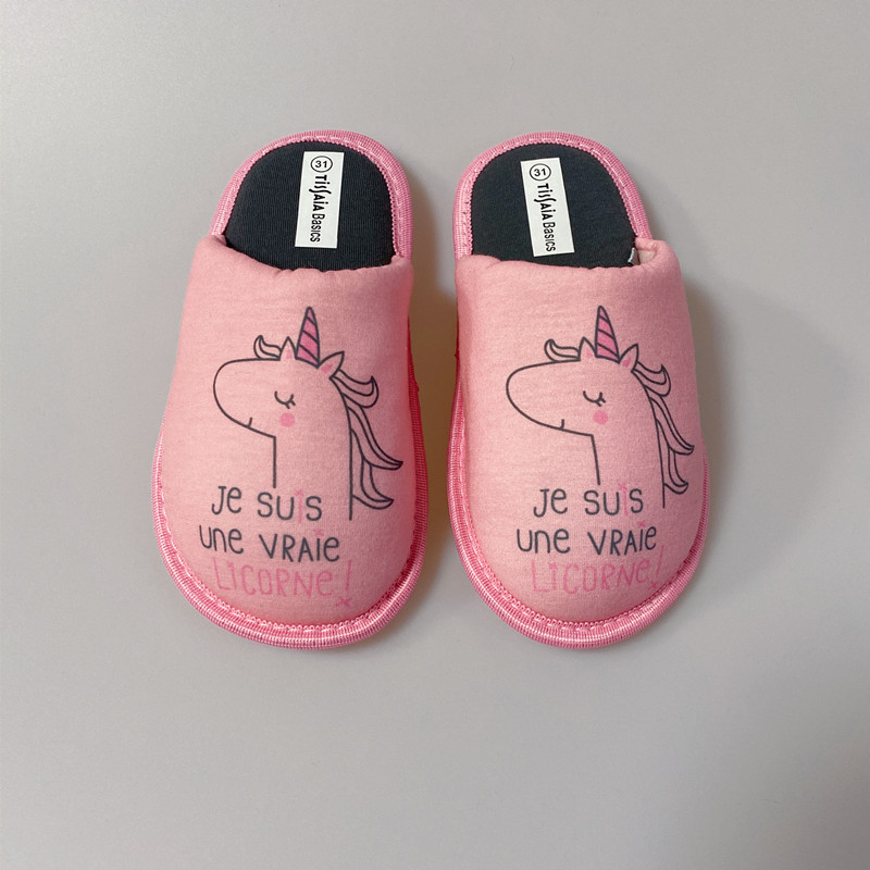 cotton slippers for kids