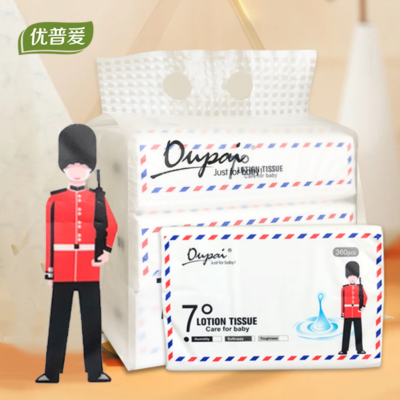 Lotion tissue